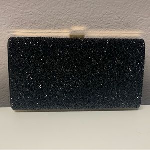 Rhinestone encrusted clutch